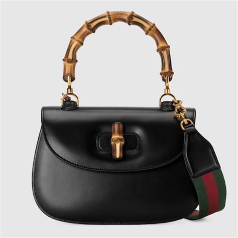 gucci bamboo lady lock|Gucci Bamboo 1947 small top handle bag .